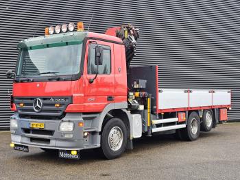 ACTROS 2541 6X2 / PALFINGER PK 42 t/m CRANE / KRAN